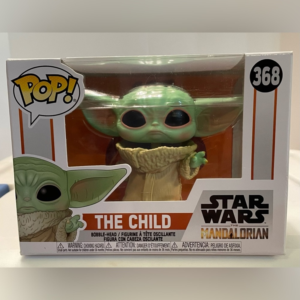 Funko Pop! Star Wars The Mandalorian The Child Bobble-Head Vinyl Figure, #368